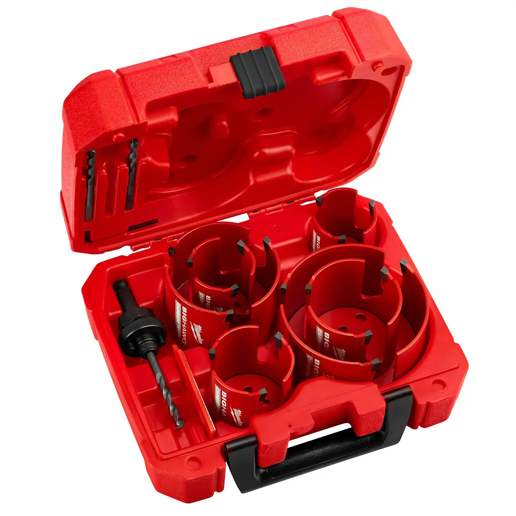 10 Pc. Big Hawg With Carbide Teeth Kit-Milwaukee-49-56-9290-4054