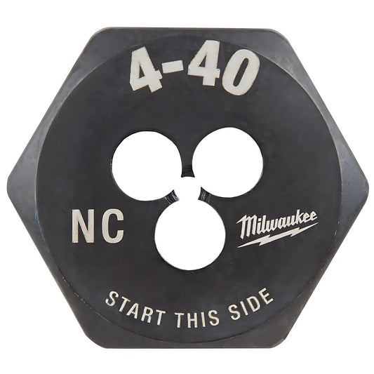 4-40 Nc 1-Inch Hex Threading Die-Milwaukee-49-57-5308-6138