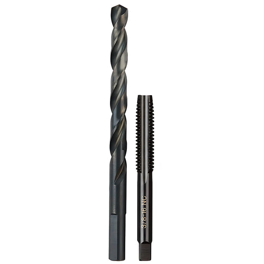 3/8"-16 Nc Straight Flute Plug Tap & 5/16" Drill Bit-Milwaukee-49-57-5548-5816