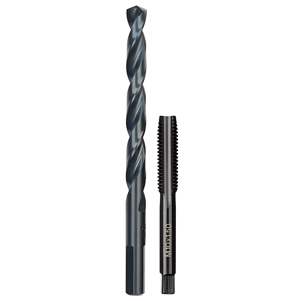 M10-1.50 Mm Straight Flute Plug Tap & R Drill Bit-Milwaukee-49-57-5554-8698