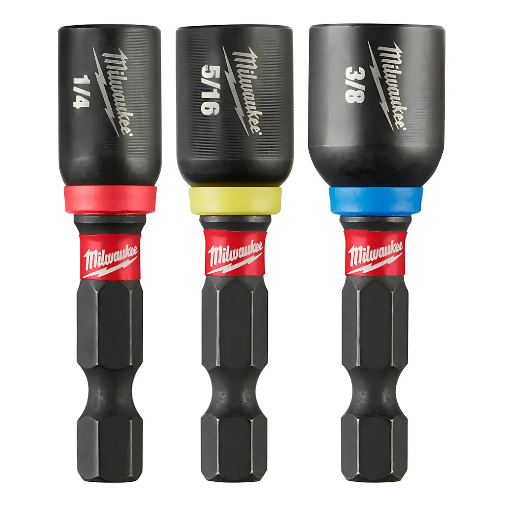 Shockwave Impact Duty 1-7/8" Magnetic Nut Driver Set 3Pc-Milwaukee-49-66-4561-10960