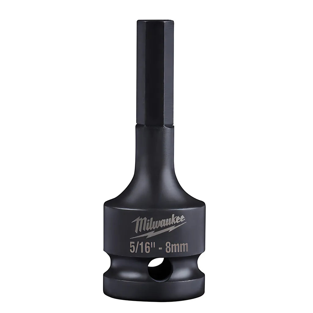 Shockwave Lineman'S 1/2 In. Drive 5/16 In. - 8Mm Hex Bit Socket-Milwaukee-49-66-5141-11751