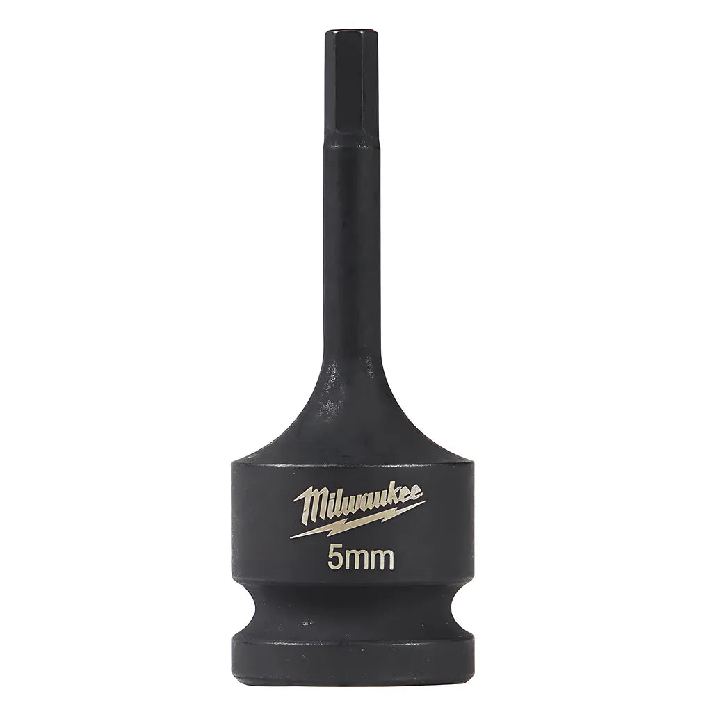 Shockwave Lineman'S 1/2 In. Drive - 5Mm Hex Bit Socket-Milwaukee-49-66-5145-11747