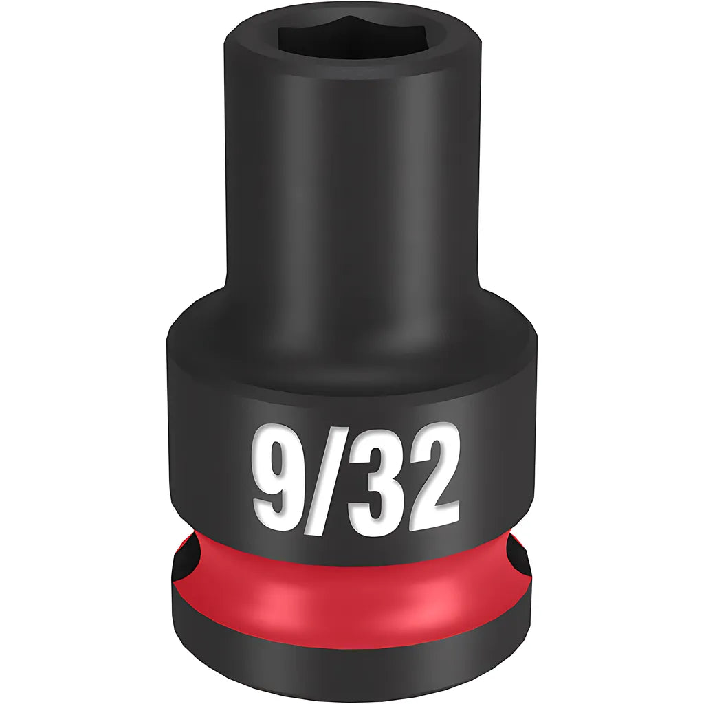 Shockwave Impact Duty 3/8" Drive 9/32" Standard 6 Point Socket-Milwaukee-49-66-6101-11644