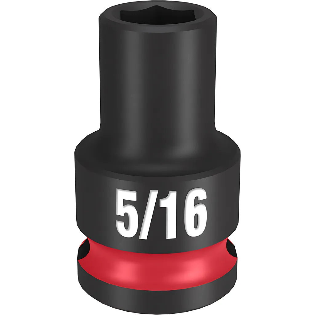 Shockwave Impact Duty 3/8" Drive 5/16" Standard 6 Point Socket-Milwaukee-49-66-6102-11627