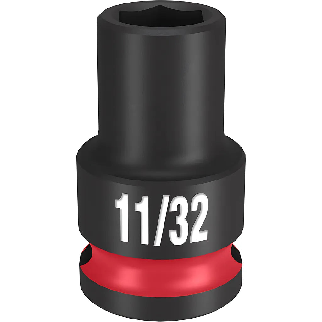 Shockwave Impact Duty 3/8" Drive 11/32" Standard 6 Point Socket-Milwaukee-49-66-6103-11588