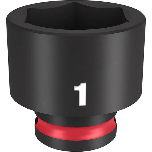 Shockwave Impact Duty 3/8" Drive 1" Standard 6 Point Socket-Milwaukee-49-66-6114-11575