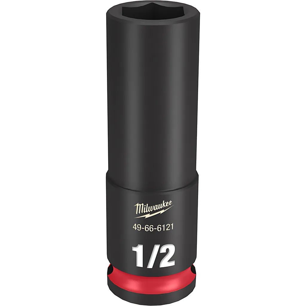 Shockwave Impact Duty 3/8" Drive 1/2" Deep 6 Point Socket-Milwaukee-49-66-6121-11576