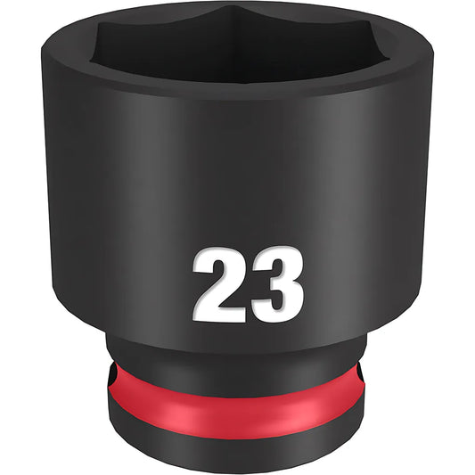 Shockwave Impact Duty 3/8" Drive 23Mm Standard 6 Point Socket-Milwaukee-49-66-6146-11618