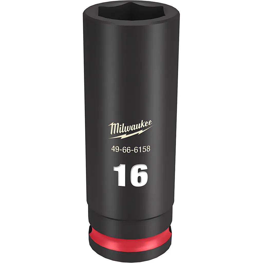 Shockwave Impact Duty 3/8" Drive 14Mm Deep 6 Point Socket-Milwaukee-49-66-6156-11597