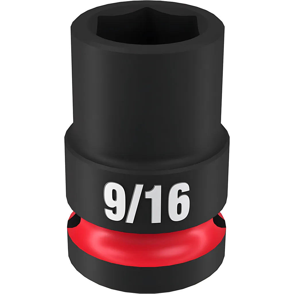 Shockwave Impact Duty 1/2" Drive 9/16" Standard 6 Point Socket-Milwaukee-49-66-6203-11441