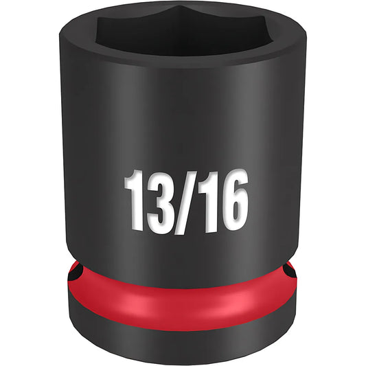 Shockwave Impact Duty 1/2" Drive 13/16" Standard 6 Point Socket-Milwaukee-49-66-6207-11363