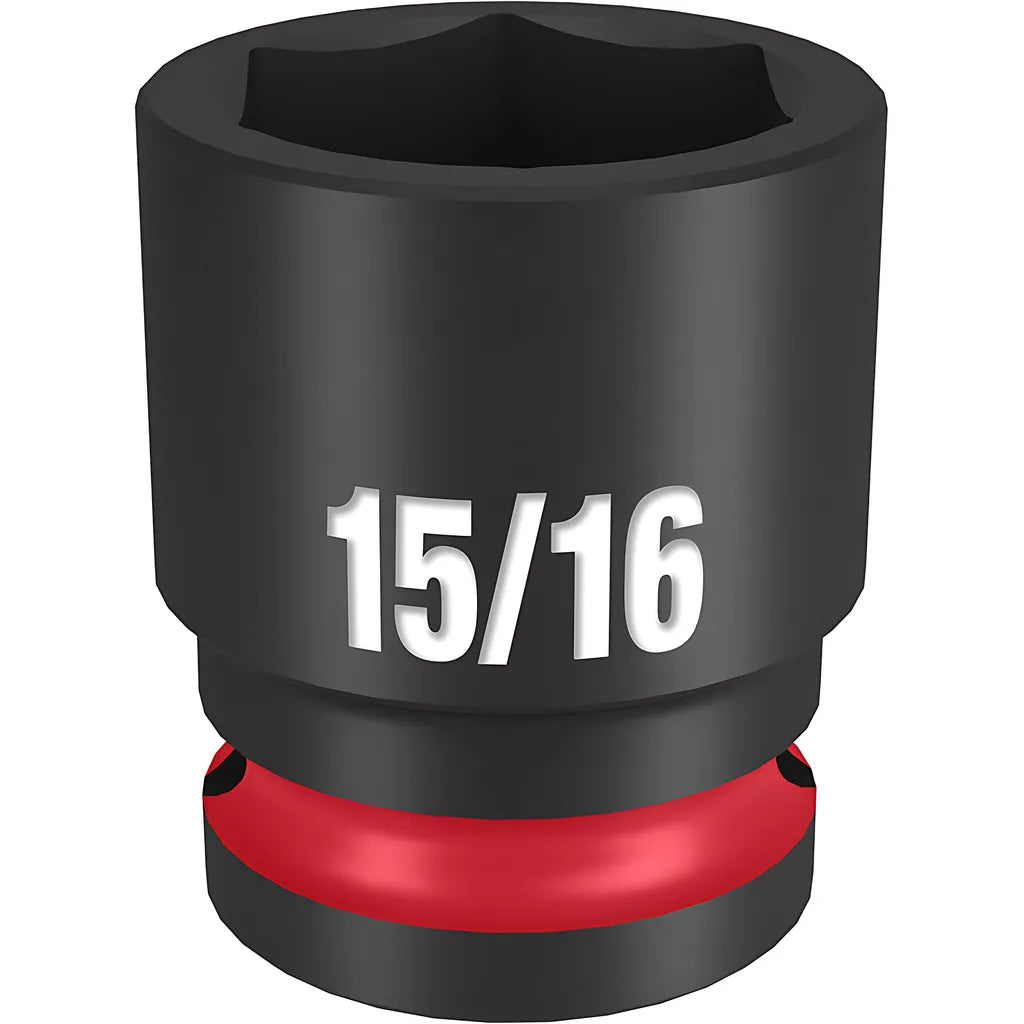 Shockwave Impact Duty 1/2" Drive 15/16" Standard 6 Point Socket-Milwaukee-49-66-6209-11374