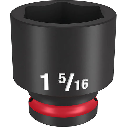 Shockwave Impact Duty 1/2" Drive 1-5/16" Standard 6 Point Socket-Milwaukee-49-66-6215-11375