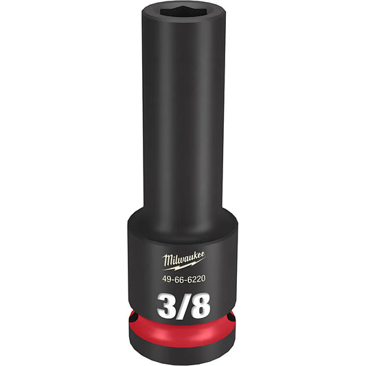 Shockwave Impact Duty 1/2" Drive 3/8" Deep 6 Point Socket-Milwaukee-49-66-6220-11414