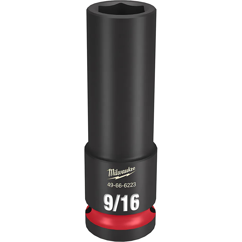 Shockwave Impact Duty 1/2" Drive 9/16" Deep 6 Point Socket-Milwaukee-49-66-6223-11440