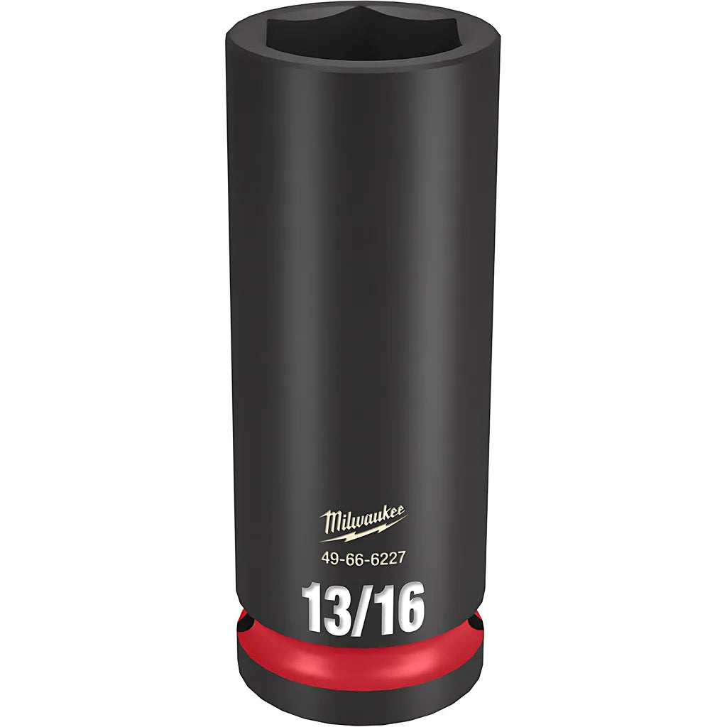Shockwave Impact Duty 1/2" Drive 13/16" Deep 6 Point Socket-Milwaukee-49-66-6227-11362