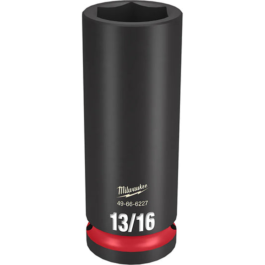 Shockwave Impact Duty 1/2" Drive 13/16" Deep 6 Point Socket-Milwaukee-49-66-6227-11362