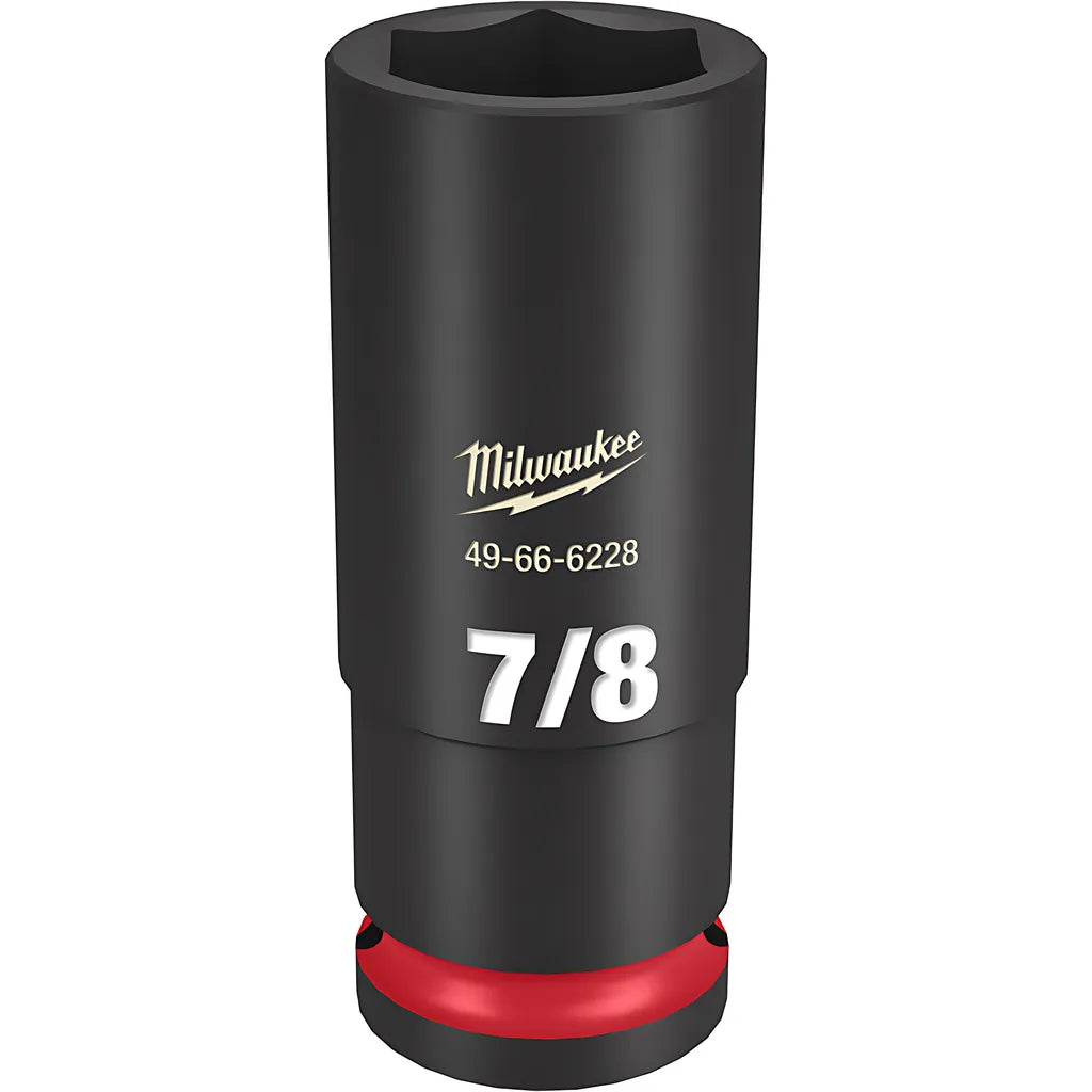 Shockwave Impact Duty 1/2" Drive 7/8" Deep 6 Point Socket-Milwaukee-49-66-6228-11436