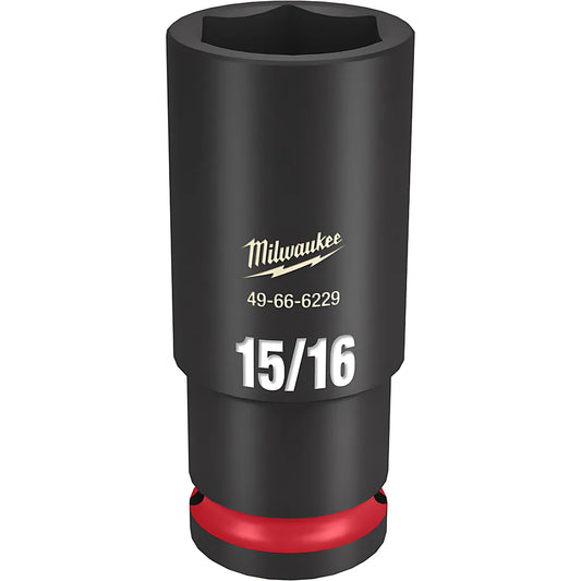 Shockwave Impact Duty 1/2" Drive 15/16" Deep 6 Point Socket-Milwaukee-49-66-6229-11371