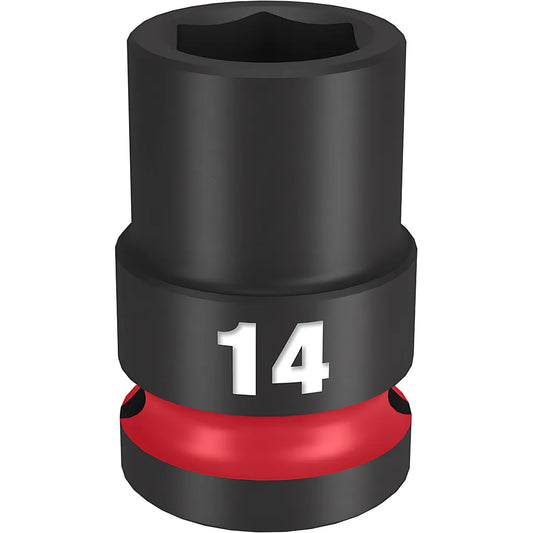 Shockwave Impact Duty 1/2" Drive 14Mm Standard 6 Point Socket-Milwaukee-49-66-6246-11372