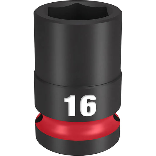 Shockwave Impact Duty 1/2" Drive 16Mm Standard 6 Point Socket-Milwaukee-49-66-6248-11379