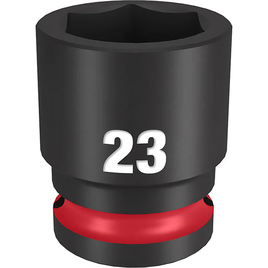 Shockwave Impact Duty 1/2" Drive 23Mm Standard 6 Point Socket-Milwaukee-49-66-6255-11397