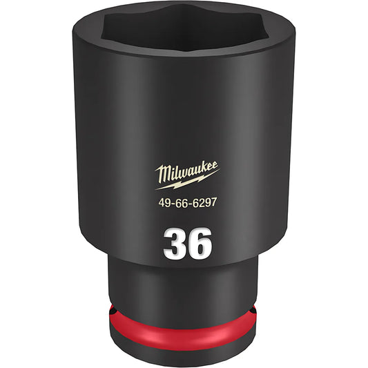 Shockwave Impact Duty 1/2" Drive 36Mm Deep 6 Point Socket-Milwaukee-49-66-6297-11429