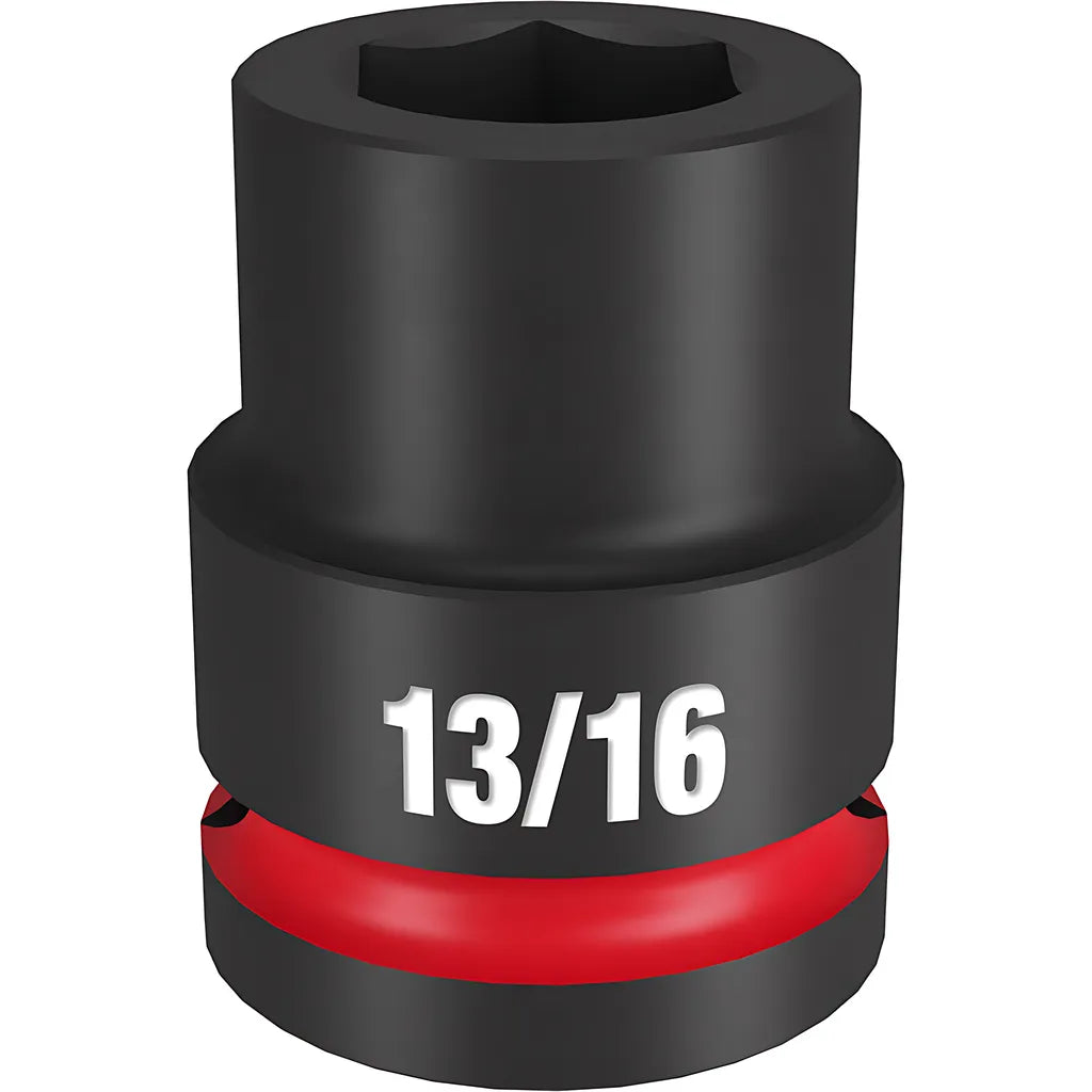 Shockwave Impact Duty 3/4" Drive 13/16" Standard 6 Point Socket-Milwaukee-49-66-6304-11474