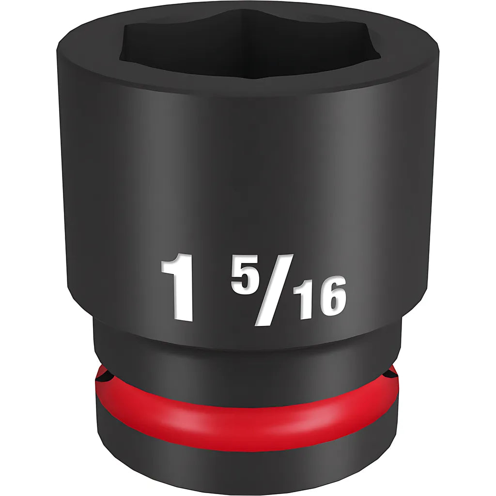 Shockwave Impact Duty 3/4" Drive 1-5/16" Standard 6 Point Socket-Milwaukee-49-66-6312-11483