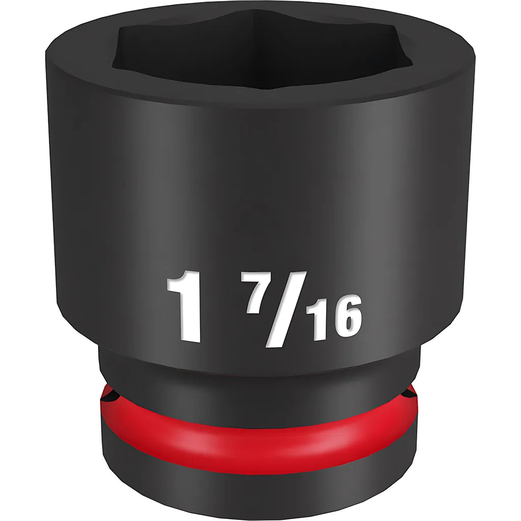 Shockwave Impact Duty 3/4" Drive 1-7/16" Standard 6 Point Socket-Milwaukee-49-66-6314-11486