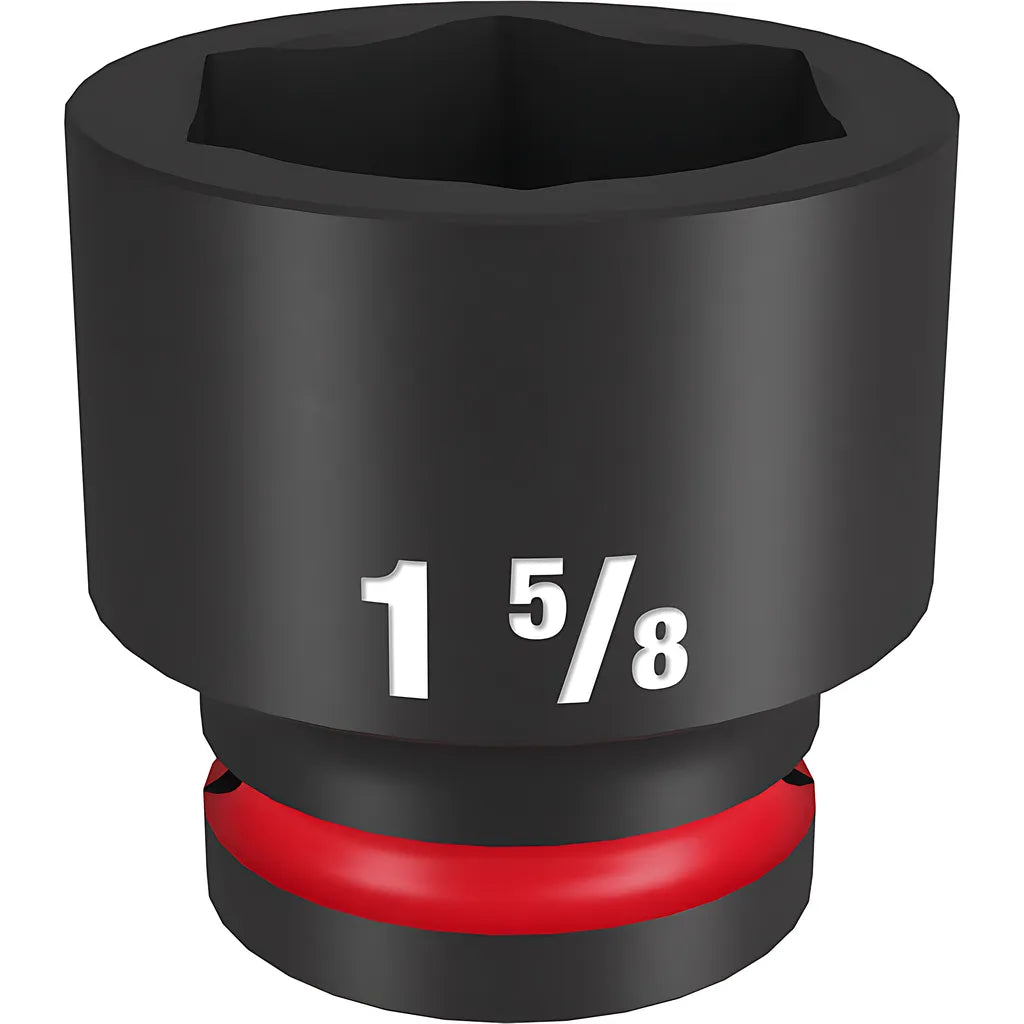 Shockwave Impact Duty 3/4" Drive 1-5/8" Standard 6 Point Socket-Milwaukee-49-66-6317-11484