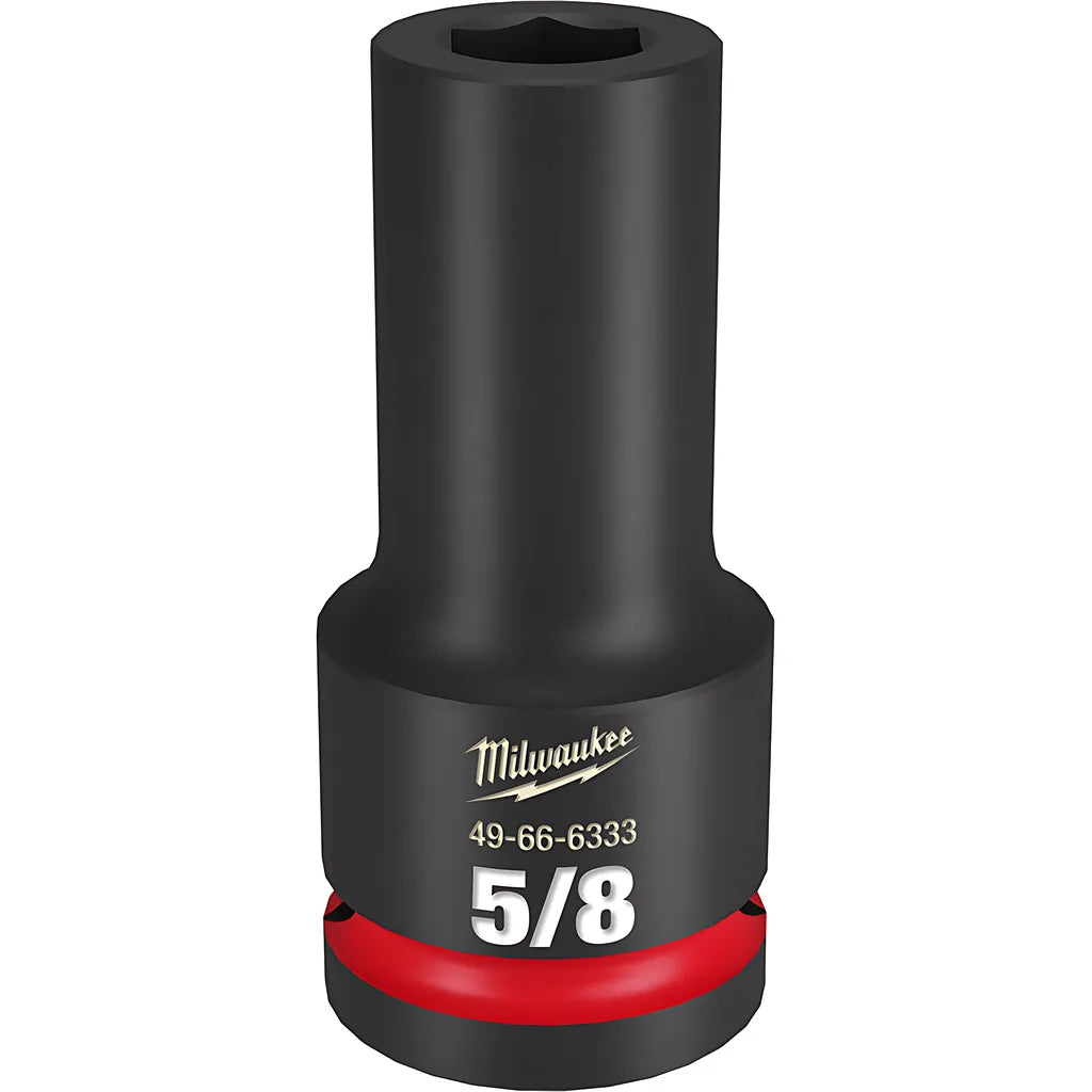 Shockwave Impact Duty 3/4" Drive 5/8" Deep 6 Point Socket-Milwaukee-49-66-6333-11561