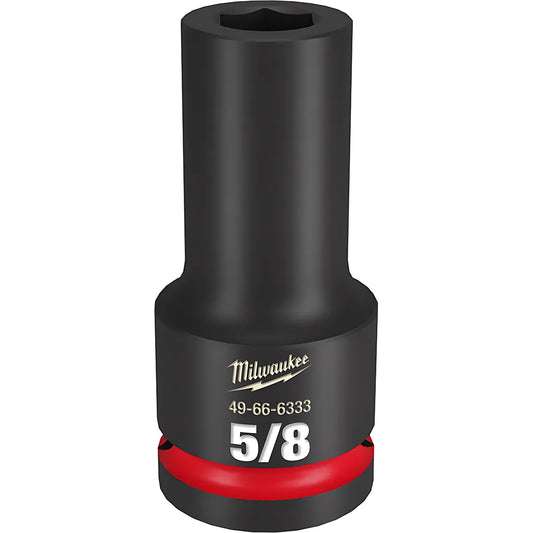 Shockwave Impact Duty 3/4" Drive 5/8" Deep 6 Point Socket-Milwaukee-49-66-6333-11561