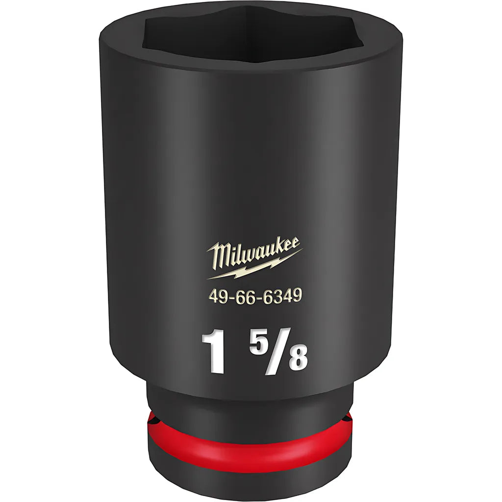 Shockwave Impact Duty 3/4" Drive 1-5/8" Deep 6 Point Socket-Milwaukee-49-66-6349-11482