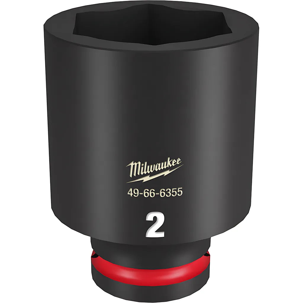 Shockwave Impact Duty 3/4" Drive 2" Deep 6 Point Socket-Milwaukee-49-66-6355-11496