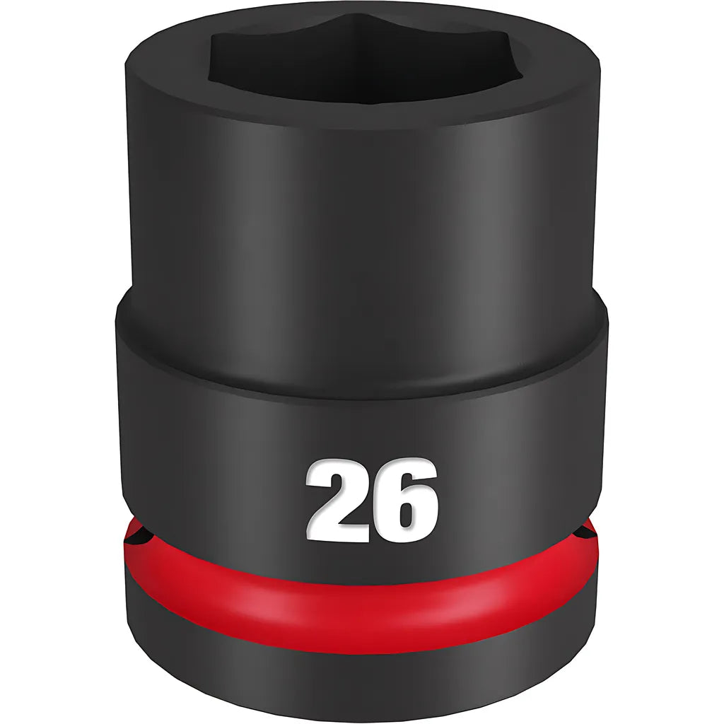 Shockwave Impact Duty 3/4" Drive 26Mm Standard 6 Point Socket-Milwaukee-49-66-6364-11510