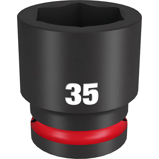 Shockwave Impact Duty 3/4" Drive 35Mm Standard 6 Point Socket-Milwaukee-49-66-6373-11530