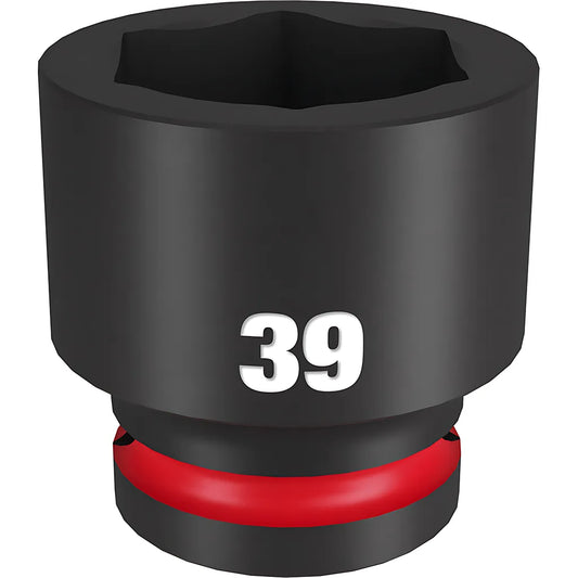 Shockwave Impact Duty 3/4" Drive 39Mm Standard 6 Point Socket-Milwaukee-49-66-6377-11539