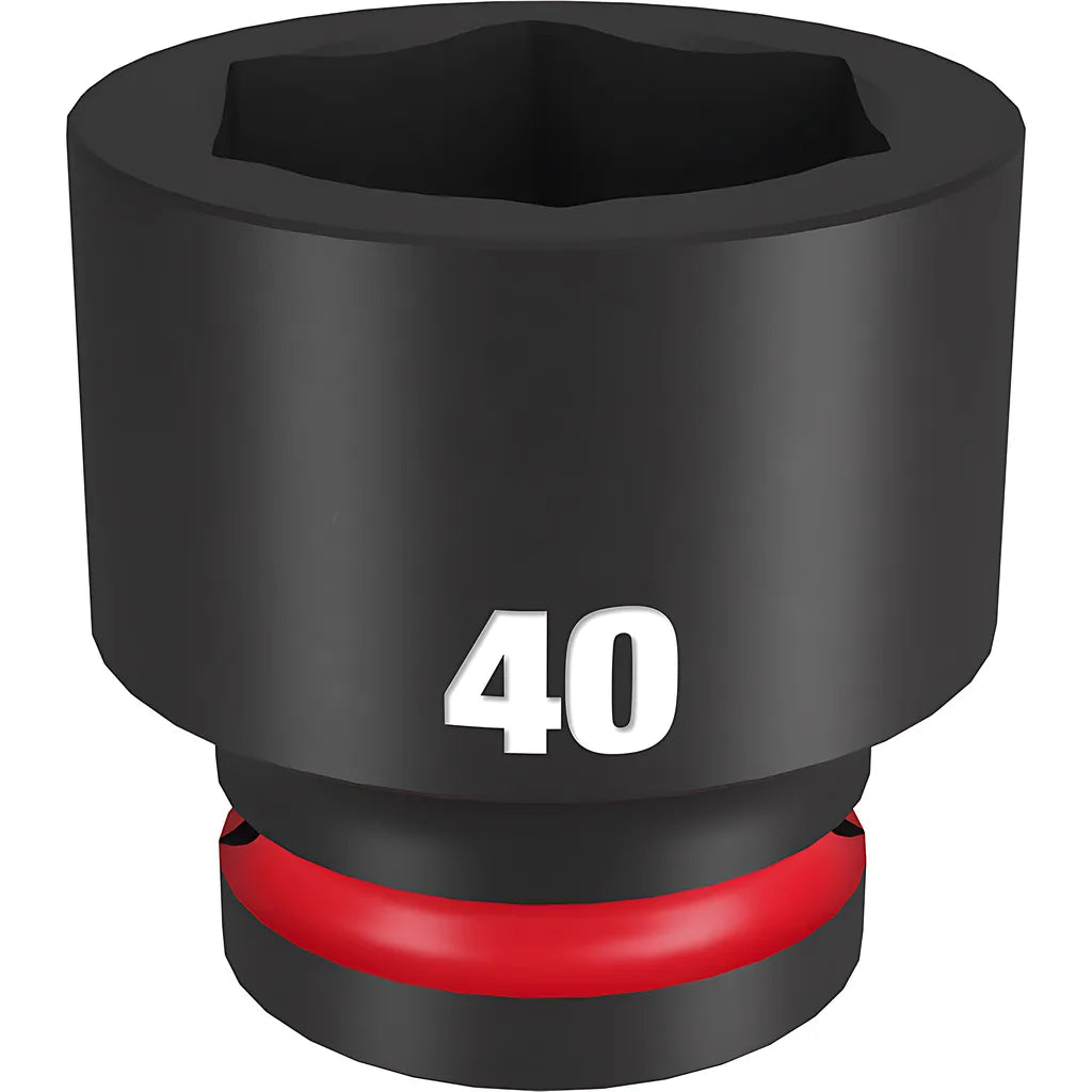 Shockwave Impact Duty 3/4" Drive 40Mm Standard 6 Point Socket-Milwaukee-49-66-6378-11542