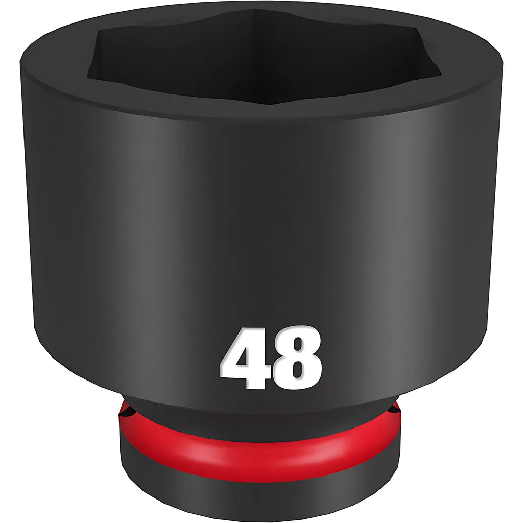 Shockwave Impact Duty 3/4" Drive 48Mm Standard 6 Point Socket-Milwaukee-49-66-6386-11560