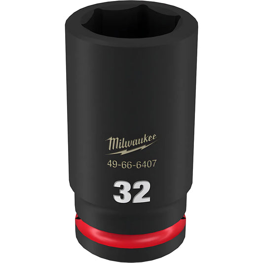 Shockwave Impact Duty 3/4" Drive 32Mm Deep 6 Point Socket-Milwaukee-49-66-6407-11524