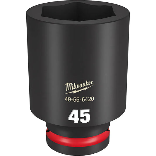 Shockwave Impact Duty 3/4" Drive 45Mm Deep 6 Point Socket-Milwaukee-49-66-6420-11551