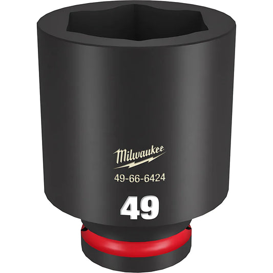 Shockwave Impact Duty 3/4" Drive 49Mm Deep 6 Point Socket-Milwaukee-49-66-6424-11558