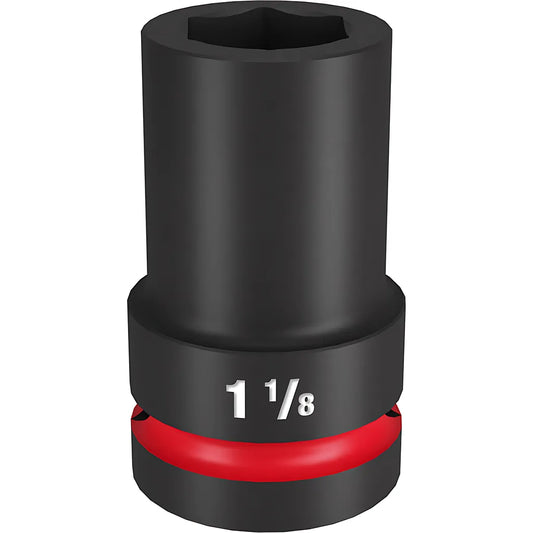 Shockwave Impact Duty 1" Drive 1-1/8" Deep 6 Point Socket-Milwaukee-49-66-6506-11295