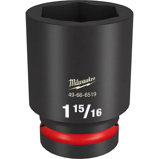 Shockwave Impact Duty 1" Drive 1-15/16" Deep 6 Point Socket-Milwaukee-49-66-6519-11298