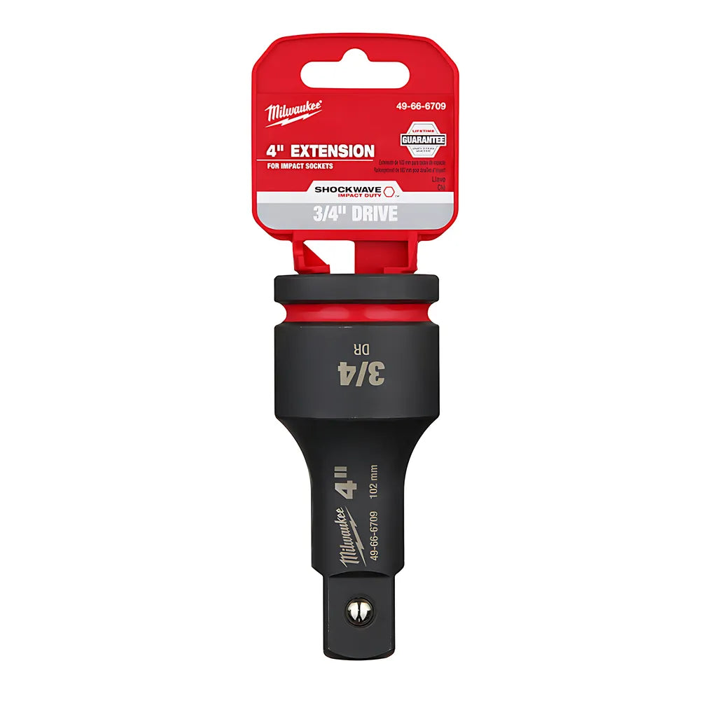 Shockwave Impact Duty 3/4" Drive 4" Extension-Milwaukee-49-66-6709-11540