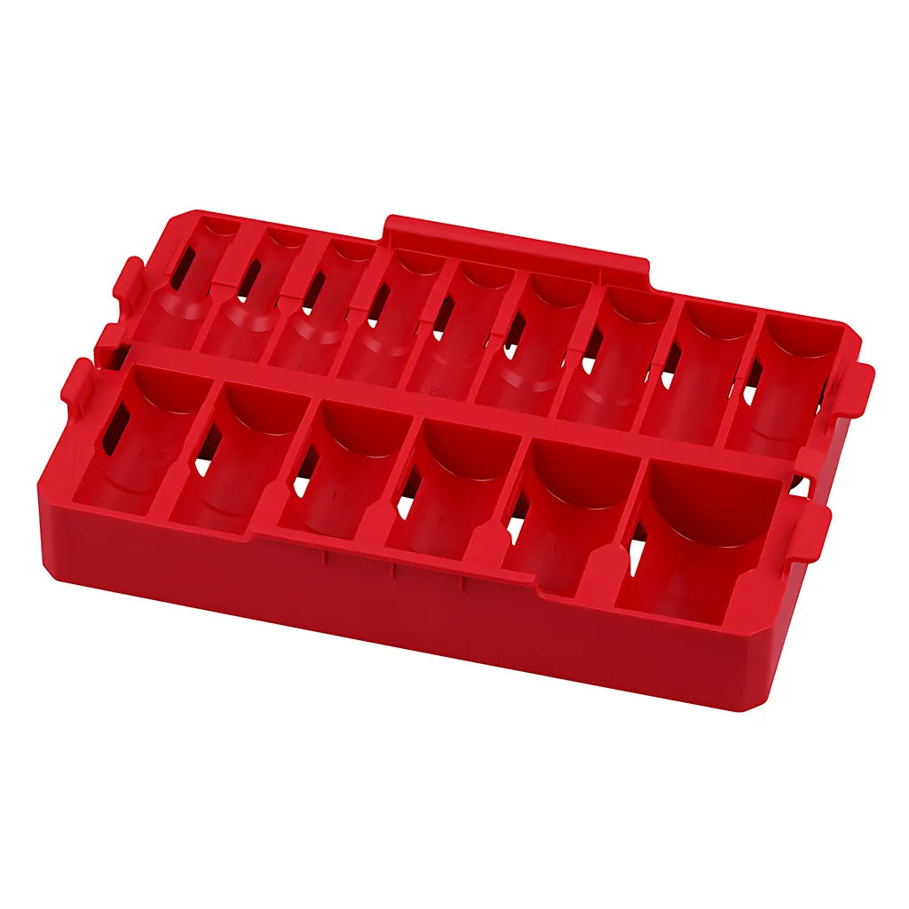 Shockwave Impact Duty Socket 1/2 Dr 15Pc Tray Only-Milwaukee-49-66-6832-11650