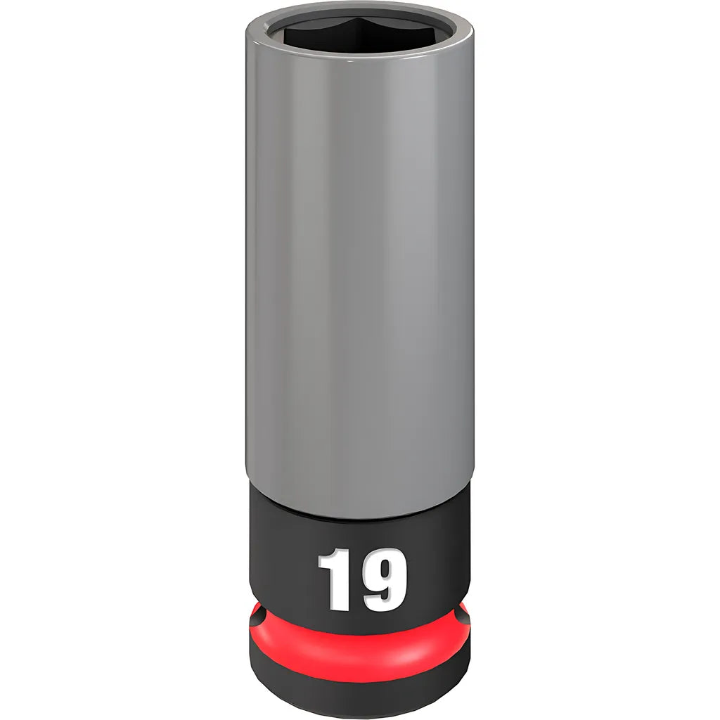 Shockwave Impact Duty 1/2 Drive 19Mm Metric Lug Nut Wheel Socket-Milwaukee-49-66-7804-10920