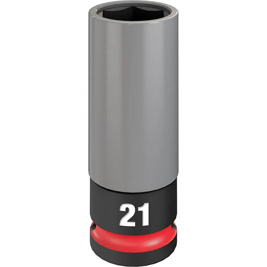 Shockwave Impact Duty 1/2 Drive 21Mm Metric Lug Nut Wheel Socket-Milwaukee-49-66-7806-10922